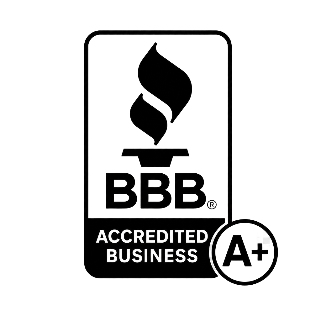 BBB Accredited Business - A+ Rating